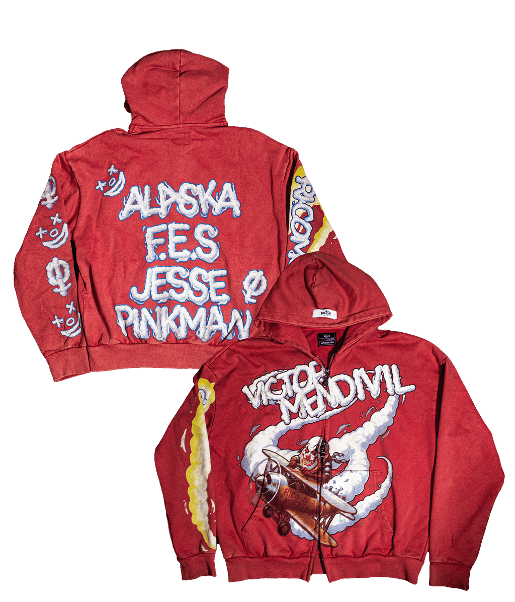 SCAPE RED HODDIE